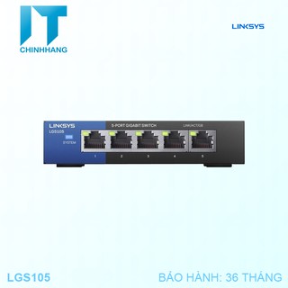 Bộ Chia Mạng Linksys LGS105 - Hàng Chính Hãng