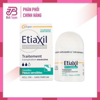 Lăn Khử Mùi ETIAXIL - Lăn Nách Extiaxil Khử Mùi Cơ Thể Hiệu Quả Suốt 72h Dành Cho Da Nhạy Cảm - 15ml