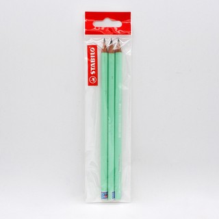 Bộ 3 cây bút chì gỗ STABILO Schwan Pastel (PC421-C3)