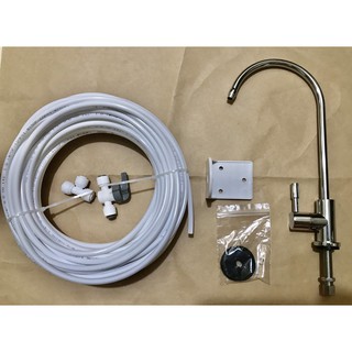 Combo 20m dây 6mm + 01 van xả tay + 01 tê ba đầu dây 6mm + 01 vòi gạt tặng kèm bat vòi