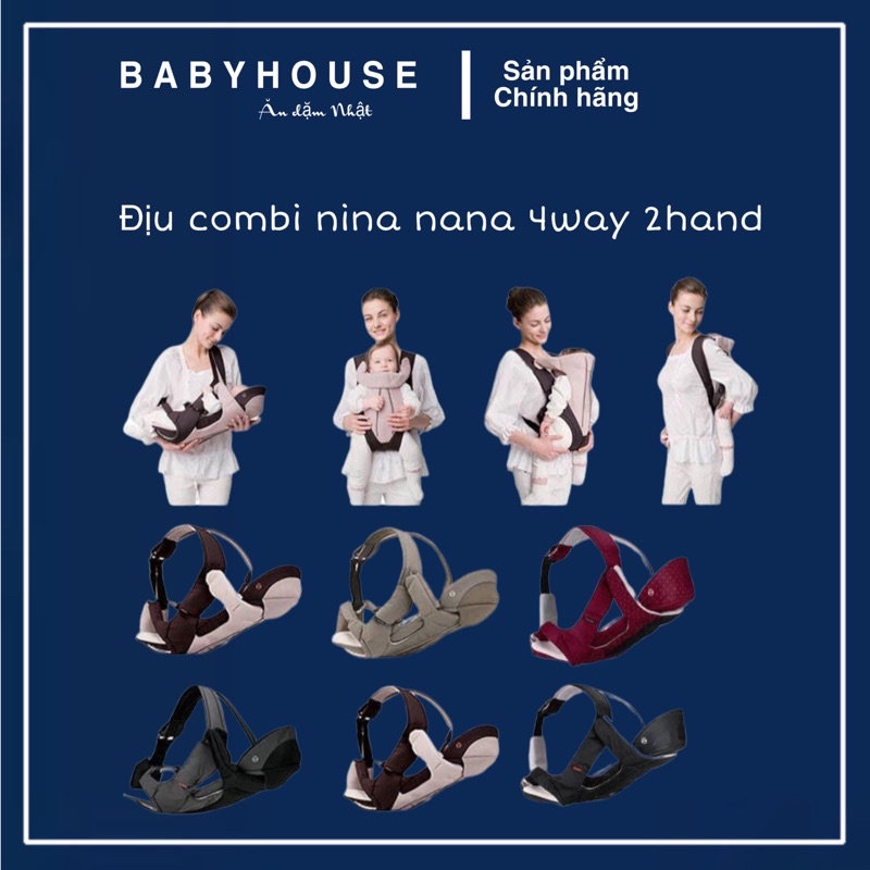 Địu combi 4way
