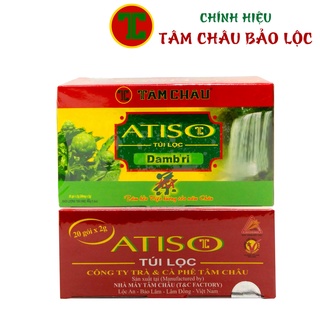 Atiso Túi Lọc Phổ Thông Hộp 40G (20 túi lọc) - Chính hiệu TÂM CHÂU BẢO LỘC