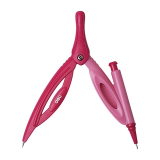 Bộ Compa Kèm Bút Chì Kim - Deli-G20002 - Màu Hồng