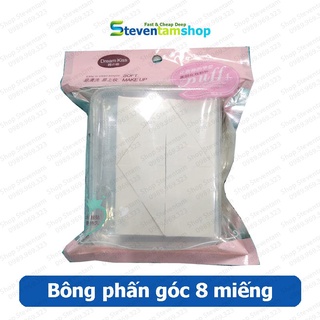 Bông phấn tam giác siêu mềm mịn dành tán kem nền (8 miếng)
