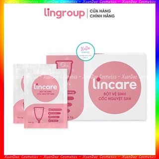 [Deal Sốc] Bột vệ sinh cốc nguyệt san bột tiệt trùng cốc nguyệt san lincare lẻ 1 gói