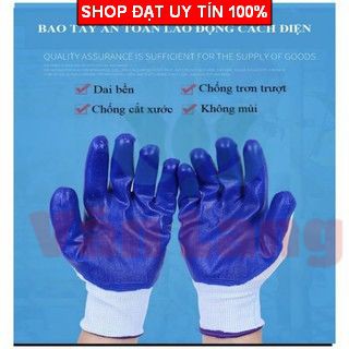 Gang Tay Sơn Xanh Mềm Tay Siêu Bền