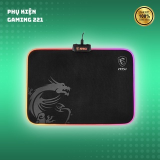 Bàn Di Chuột - Lót Chuột Mousepad MSI Agility GD60 có LED RGB - Hàng Chính Hãng