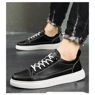 Giày sneaker nam màu đen SinSouul mới đơn giản sang trọng