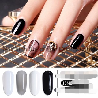 Sơn gel AS bền màu ( Tông trắng ) cực kì mướt 15ML - Nail Xinh Shop - Hàng Chính Hãng