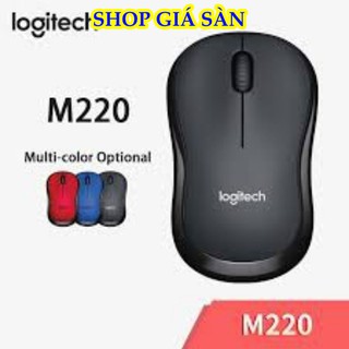 [Freeship] Chuột Máy Tính, Chuột Không Dây LOGITECH M220 Silent Giảm Tiếng Ồn Tặng Kèm Pin AA