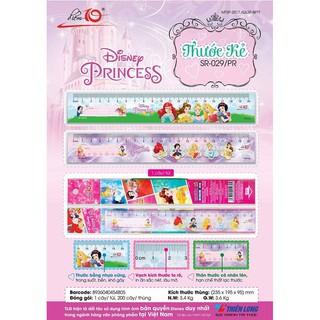 Thước thẳng Điểm 10 Disney Princess SR-029/PR (20 cm)