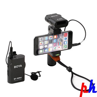 [Mã ELHACE giảm 4% đơn 300K] Micro không dây BOYA cho điện thoại camera BY-WM4 PRO K1