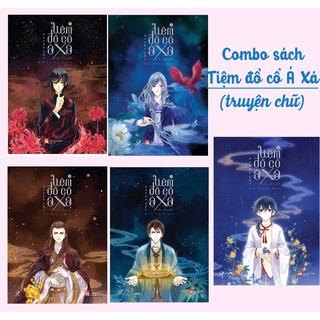 Sách Combo Tiệm đồ cổ Á Xá truyện chữ (5 cuốn)