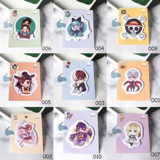 [SALE GIÁ XƯỞNG] Giấy note ghi chú anime manga Ma đạo tổ sư One Piece Miku Hắc quản gia Attack on Titan