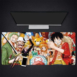 Lót chuột cỡ lớn Hải Tặc Luffy 80x30cm họa tiết độc đáo