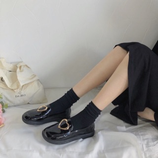 giày oxford da bóng Dorae ulzzang lolita mary jane