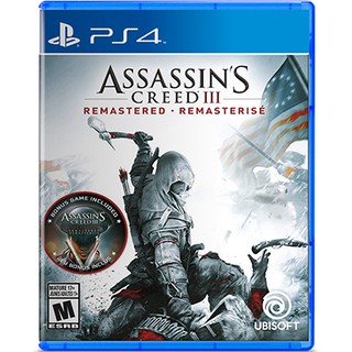 Đĩa game ps4 Assassin's Creed III Remastered