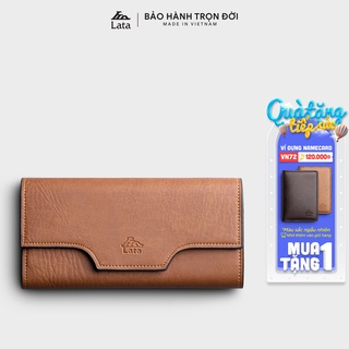 Ví cầm tay nữ dáng ngang nắp gập LATA VN56