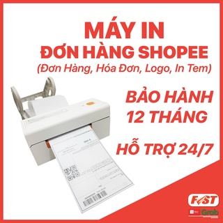 [Hỏa Tốc] Máy In Đơn Hàng Shopee, Máy in Nhiệt FAST in Đơn TMĐT A6, A7, Mã Vạch, Tem, Logo / Dùng Giấy In Nhiệt Tự Dính