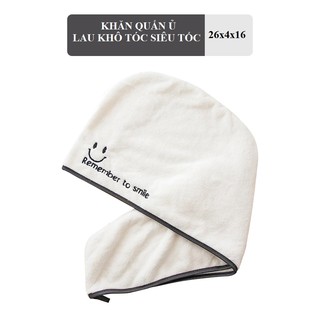 [HB GIFT] Khăn quấn ủ lau khô tóc siêu tốc