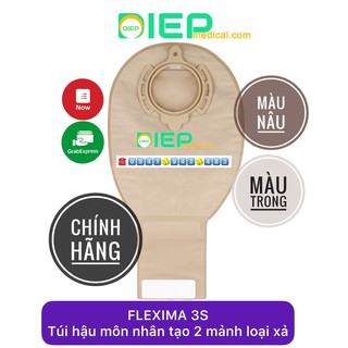 ✅ FLEXIMA 3S màu nâu hoặc màu trong - Túi hậu môn nhân tạo 2 mảnh, loại xả (Chính hãng BBraun - Đức)