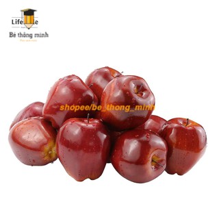 COMBO 10 TRÁI TÁO MỸ  - Trái cây giả giống thật bầy bàn tiệc, phụ kiện chụp ảnh , dạy trẻ học, trang trí nhà