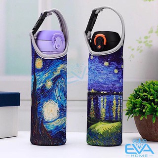 Combo 2 Túi Giữ Nhiệt Họa Tiết Galaxy Có Quai Xách 500 Ml