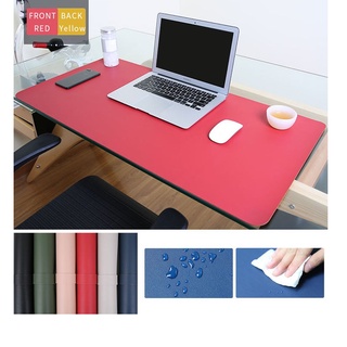 Deskpad Lót Chuột Mouse Pad, Thảm Da Lót Bàn Làm Việc Cao Cấp Bằng Da PU Chống Thấm Nước, Nhiều Màu