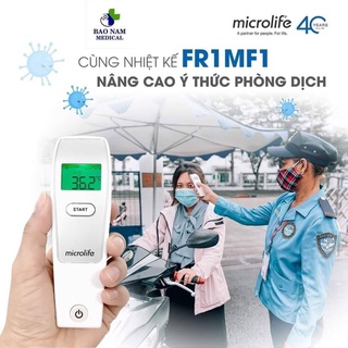 Nhiệt kế hồng ngoại đo trán Microlife FR1MF1 đo cho kết quả 1s - MEDICAL