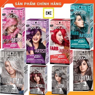 Thuốc nhuộm tóc Schwarzkopf Got2B hàng Đức -SP MỚI TINH -  Đủ bill