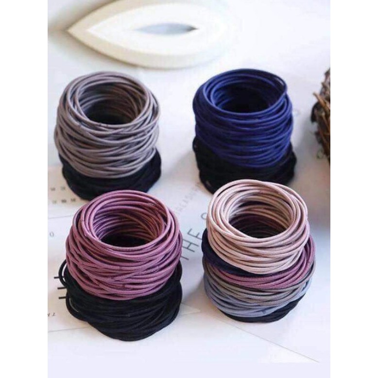 Chun cột tóc nữ màu ĐEN  [CỘT TÓC]