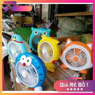 [ SIÊU KHUYẾN MẠI ] Quạt mini hình thú kute.