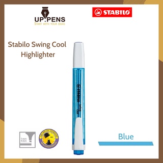 Bút dạ quang Stabilo Swing Cool Highlighter – Màu xanh dương (Azul)