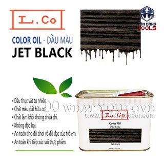 L.Co Dầu Màu – Màu Jet Black COLJB ( Nhiều Trọng Lượng )