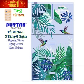 Tủ nhựa duy tân MINA-L Màu DƯƠNG Size LỚN NHẤT
