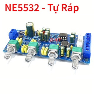 KIT DIY Mạch Điều Chỉnh Âm Sắc NE5532 12VDC - Tự Ráp