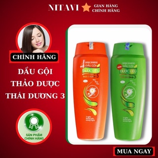 Dầu gội đầu THÁI DƯƠNG 3 dược liệu thảo dược thiên nhiên chính hãng