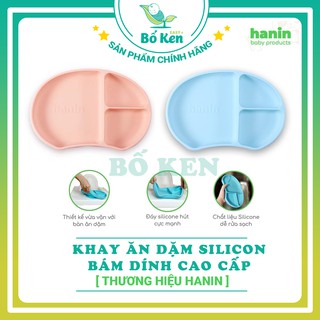 Shop Bố Ken Khay Ăn Dặm Silicon Cao cấp Cho Bé [Có Đế Chống Trơn Trượt] [ Chính Hãng Hanin Baby]