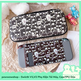 [Sẵn VN - Hỏa Tốc] Switch V1,V2 Phụ Kiện Túi Máy, Case Ốp TPU Dẻo Cho Máy Game Cầm Tay Nintendo Switch V1,V2 Sanrio Maru
