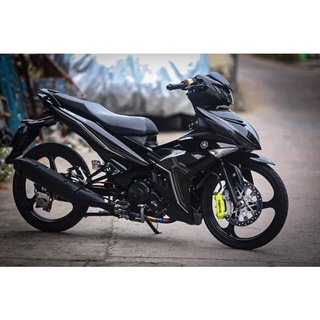 Tem Rời Exciter 150 đen xám bạc