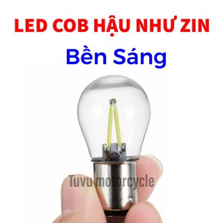 Led Cob đèn hậu 1157 1156 sáng bền trắng và đỏ dành cho xe máy