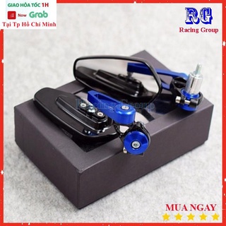 Gương Gù Xe Máy Thời Trang - Kính Chiếu Hậu Xe Máy Kiểu Gù CRG Cho Các Xe Gắn Gù Xe Honda Ya Su... Màu Xanh 1 Cặp