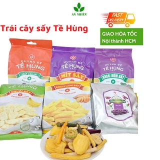 Trái cây sấy Tề Hùng hoa quả sấy gói 500gr