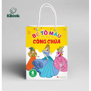 Sách - Bé tô màu công chúa (Túi 6C)
