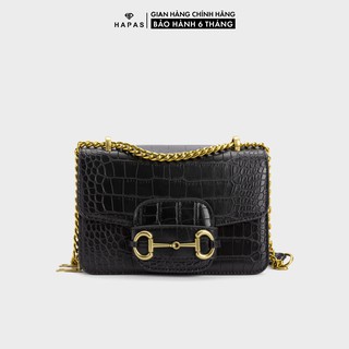 [Mã WABR99K3N giảm 10% tối đa 30k đơn từ 99K] Túi Xách Nữ Da Rắn Khóa Kéo HAPAS - TSN20386