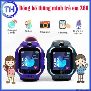 Đồng hồ thông minh trẻ em định vị LPS Z66 Cho bé giá rẻ lắp sim nghe gọi 2 chiều, Tích hợp Camera Chụp Ảnh