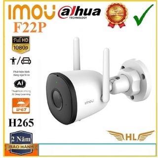 Camera Wifi Imou F22P Imou Bullet 2C Ngoài Trời Full HD 1080P- Hàng Chính Hãng Dahua