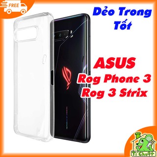 [Loại Tốt] Ốp lưng Asus ROG Phone 3 ZS661KS Silicon Dẻo trong suốt