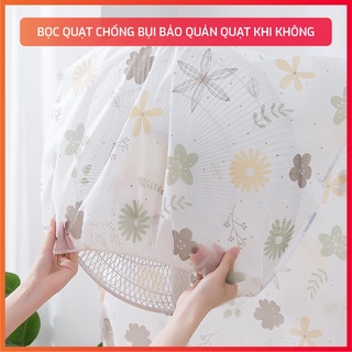 BỌC QUẠT CHỐNG BỤI BẢO QUẢN QUẠT KHI KHÔNG DÙNG TIỆN LỢI - BỌC CẢ QUẠT CÂY - CHẤT LIỆU DÀY DẶN