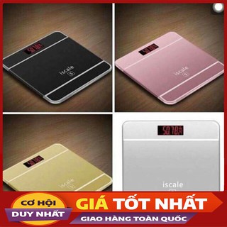Cân Sức Khỏe Điện Tử Iscale Thông Minh Tặng Kèm Pin CD01 -Violet_Store